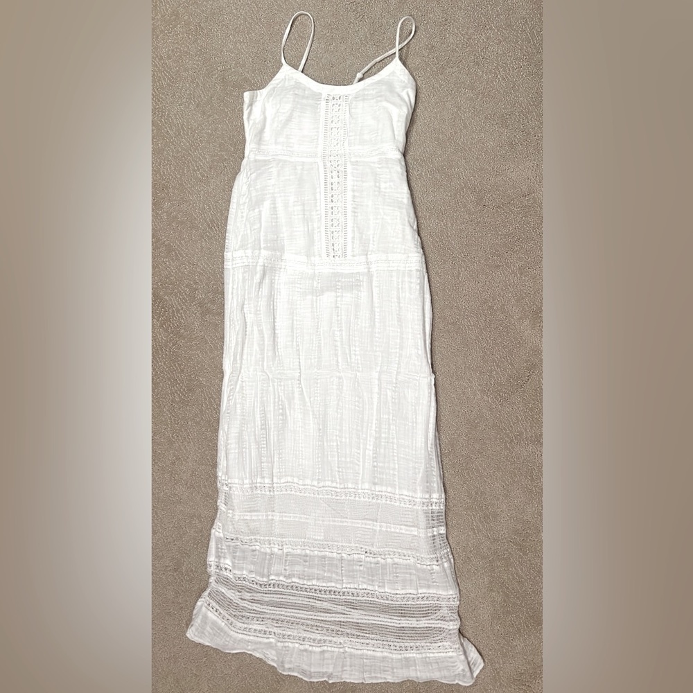 Old Navy White Maxi Dress